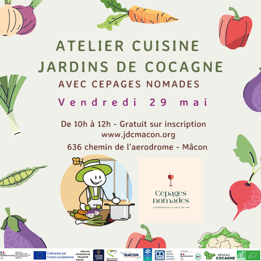 Atelier cuisine avec Cépages Nomades